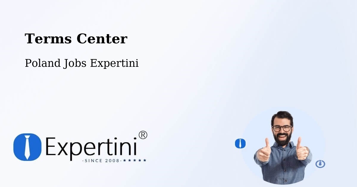 Terms of Service – Dopiewo - Poland Jobs Expertini